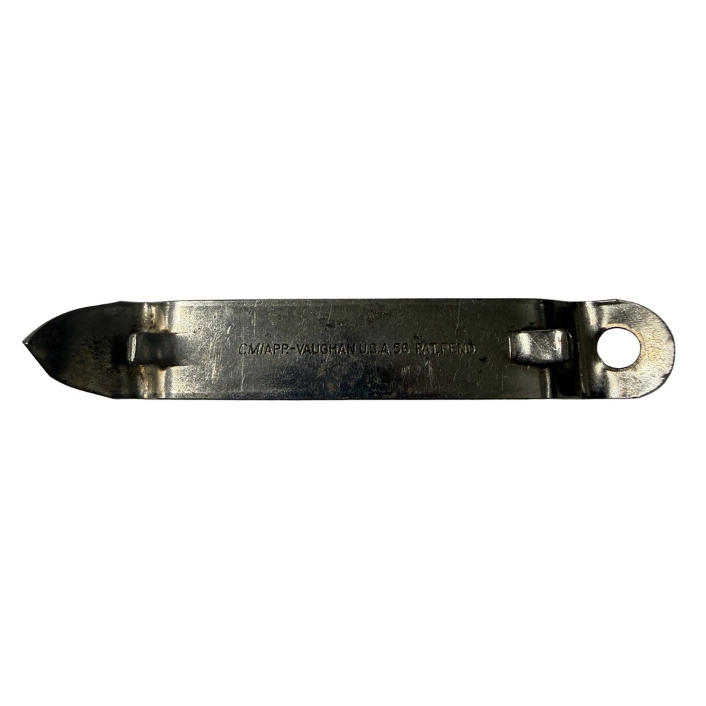 Vintage Vaughan Quick and Easy Can and Bottle Opener USA 56 Church Key Tool